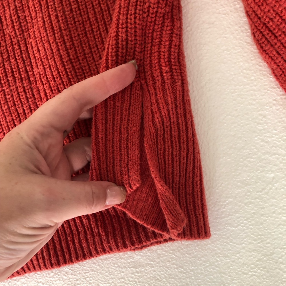 Madewell Thompson Patch Pocket Pullover Cozy Knit… - image 8